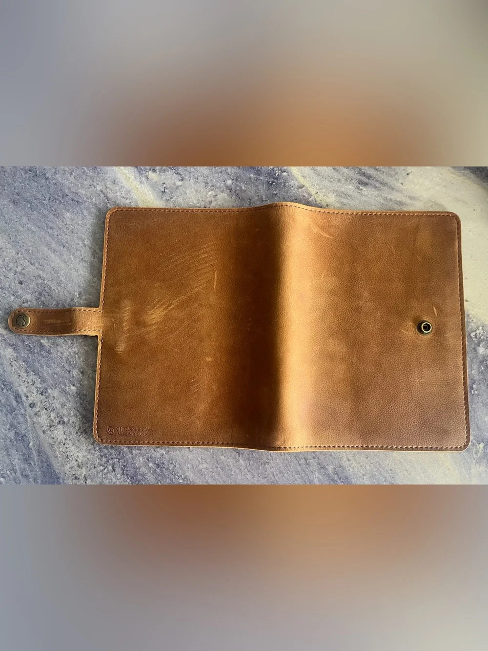 New Chic Sparrow A5 Number 11 Traveler’s Notebook Folio Leather Crazy Horse TN